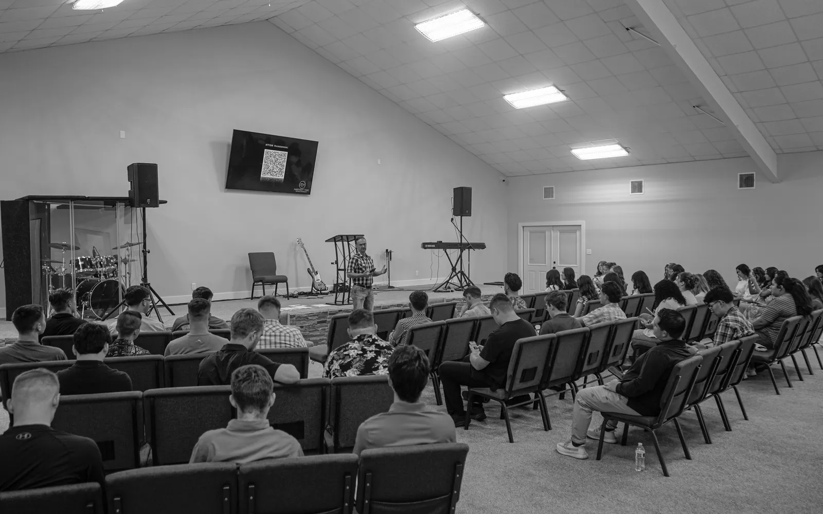 A class session at Harvest Time School of Ministry